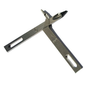 穿紗嘴(注射成型品，不銹鋼)